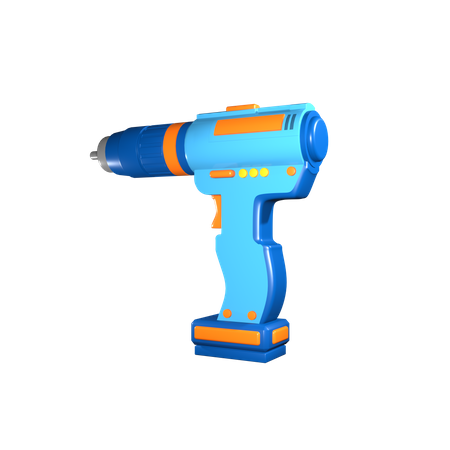 Drill Tools  3D Icon