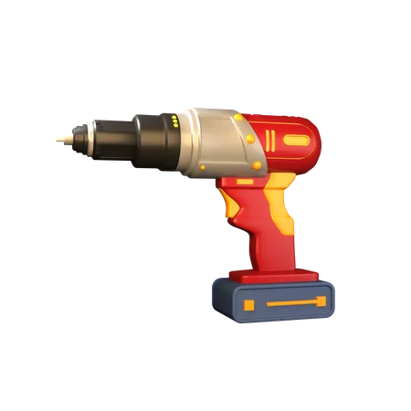 Drill Tools  3D Icon