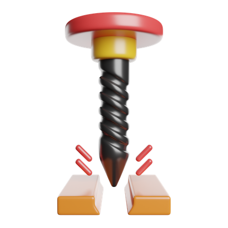 Drilling  3D Icon