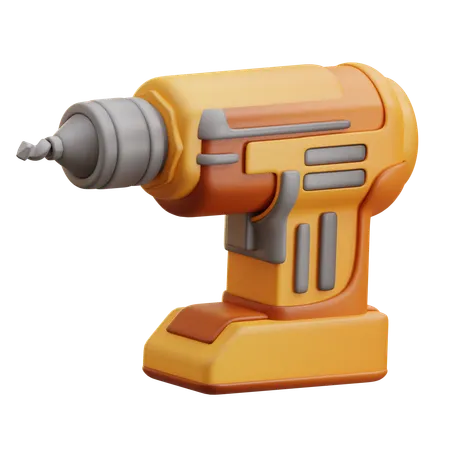 Drilling  3D Icon