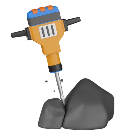 Drilling  3D Icon