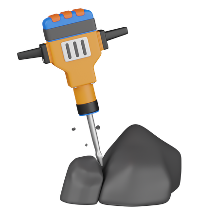 Drilling  3D Icon