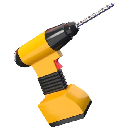 Drilling Machine  3D Icon