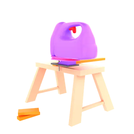 Drilling Machine  3D Icon
