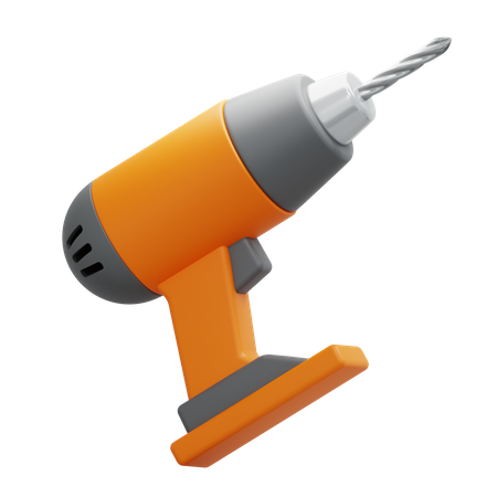 Drilling Machine  3D Icon