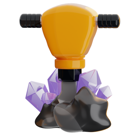 Drilling Machine  3D Icon