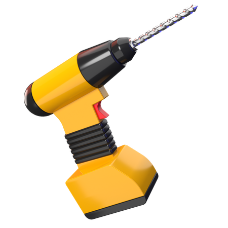 Drilling Machine  3D Icon