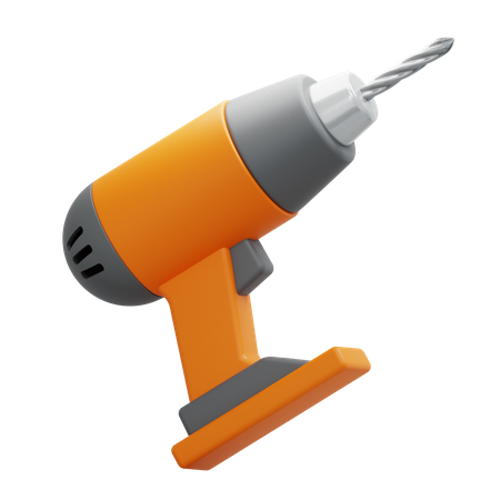 Drilling Machine  3D Icon
