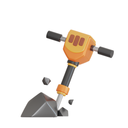 Drilling Machine  3D Icon