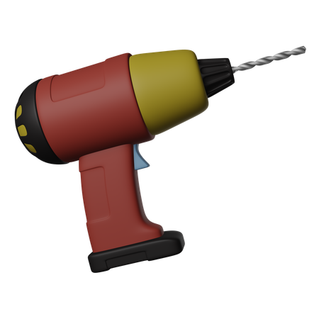 Drilling Machine  3D Icon