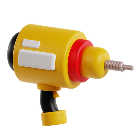 Drilling Machine  3D Icon