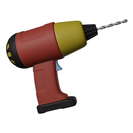 Drilling Machine  3D Icon