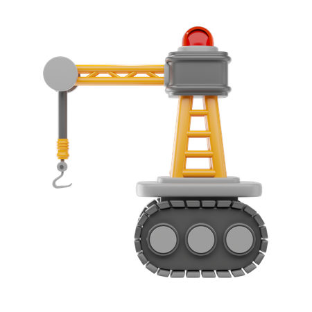 Drilling Rig  3D Icon