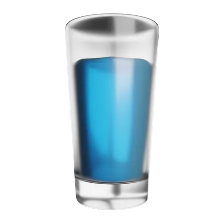 Drink Glass Water 3D Icon