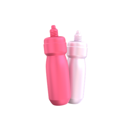 Drink bottle  3D Illustration