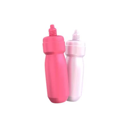 Drink bottle  3D Illustration