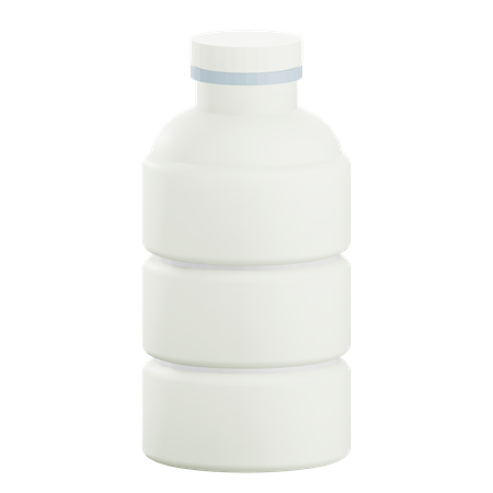 Drink Bottle Mockup  3D Icon