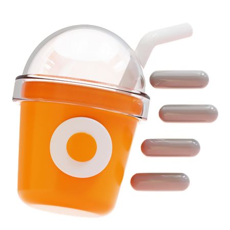 DRINK DELIVERY  3D Icon