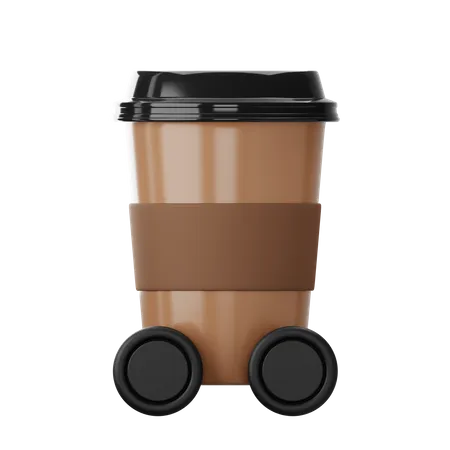 Drink Delivery 3D Icon