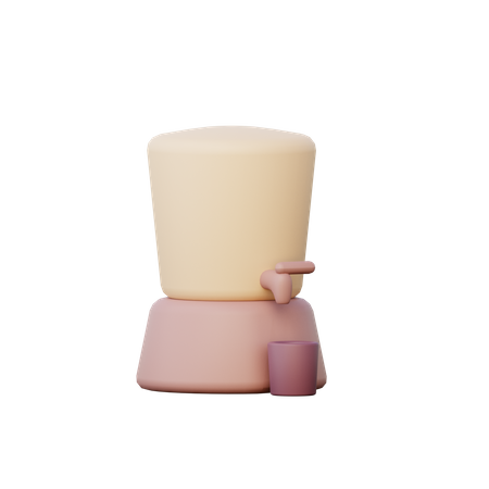 Drink Dispenser  3D Icon