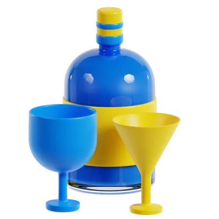 Drink Glass  3D Icon