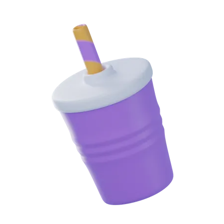 Drink Glass 3D Icon