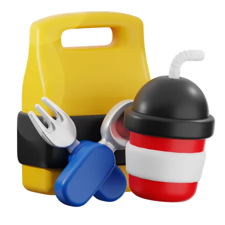 Drink Pakage  3D Icon