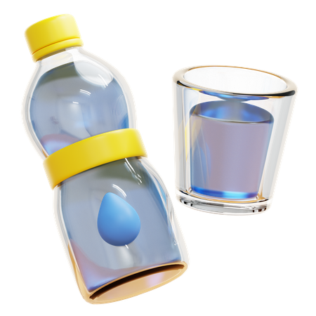 DRINK WATER  3D Icon