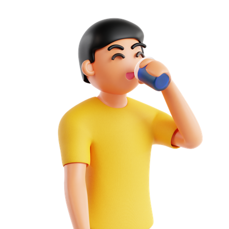 Drink Water  3D Icon