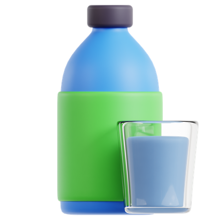 Drink Water  3D Icon