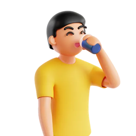 Drink Water  3D Icon