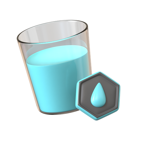 Drink Water  3D Icon