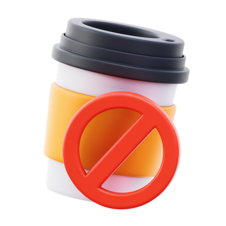 Drinking Is Prohibited  3D Icon