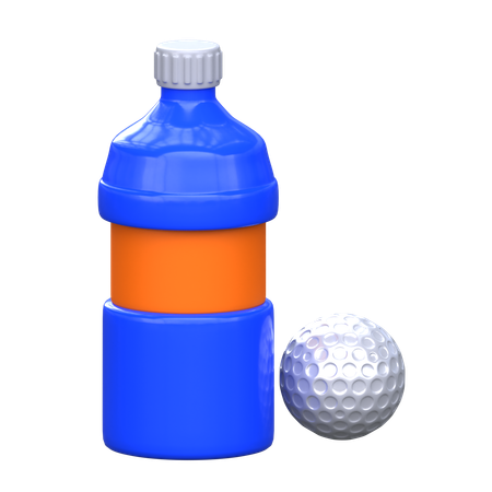 Drinking Water  3D Icon