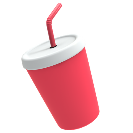 Drinque suave  3D Icon