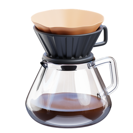 Drip Coffee Maker  3D Icon