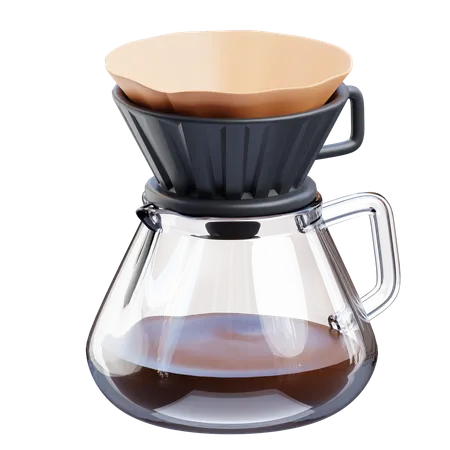Drip Coffee Maker  3D Icon