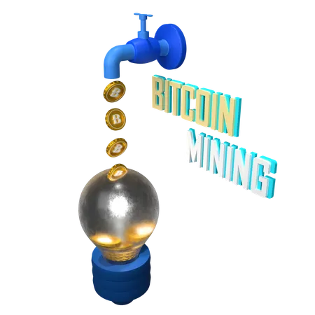 Drip Coin Lamp  3D Icon