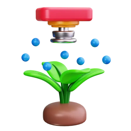 Drip Irrigation  3D Icon