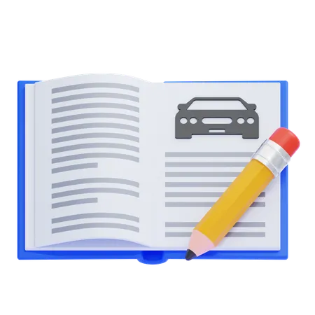 Driving School  3D Icon