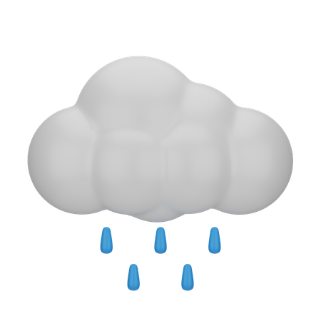 Drizzle  3D Icon