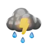 Drizzle Thunder Cloud