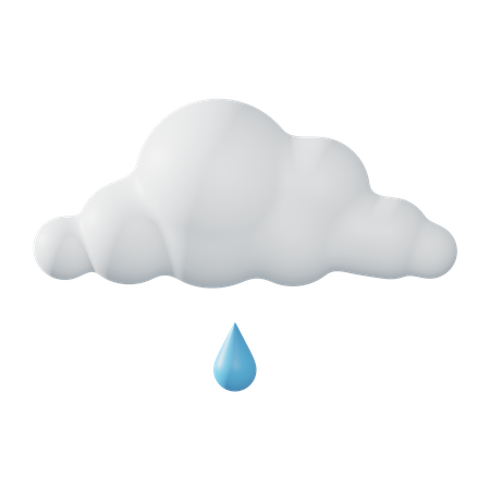 Drizzling  3D Icon