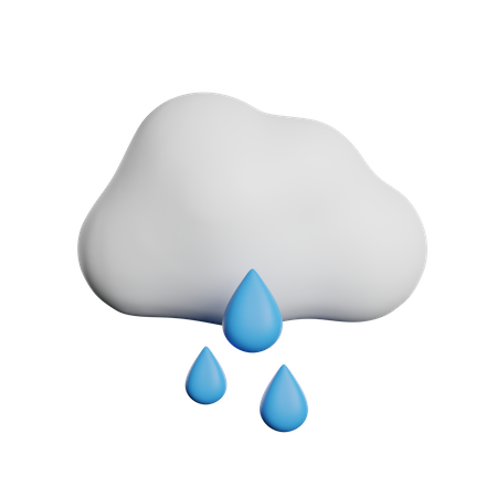 Drizzling  3D Icon