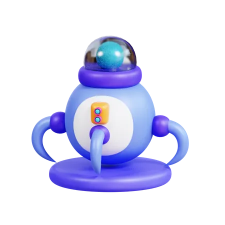 Droide personal  3D Icon