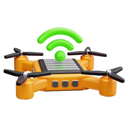 Dron autónomo  3D Icon