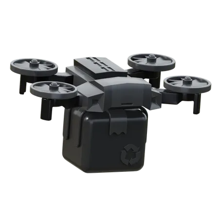 Dron de entrega  3D Icon