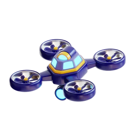 3 D Rendering Drone Icon 3D Icon