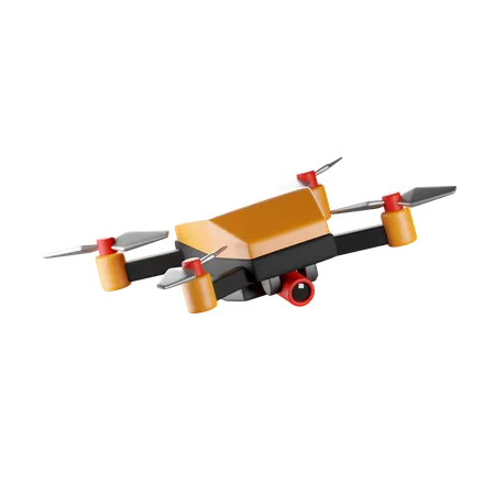 Drone 3 D Render Isolated Images 3D Icon