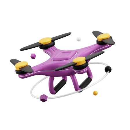 Drone  3D Icon